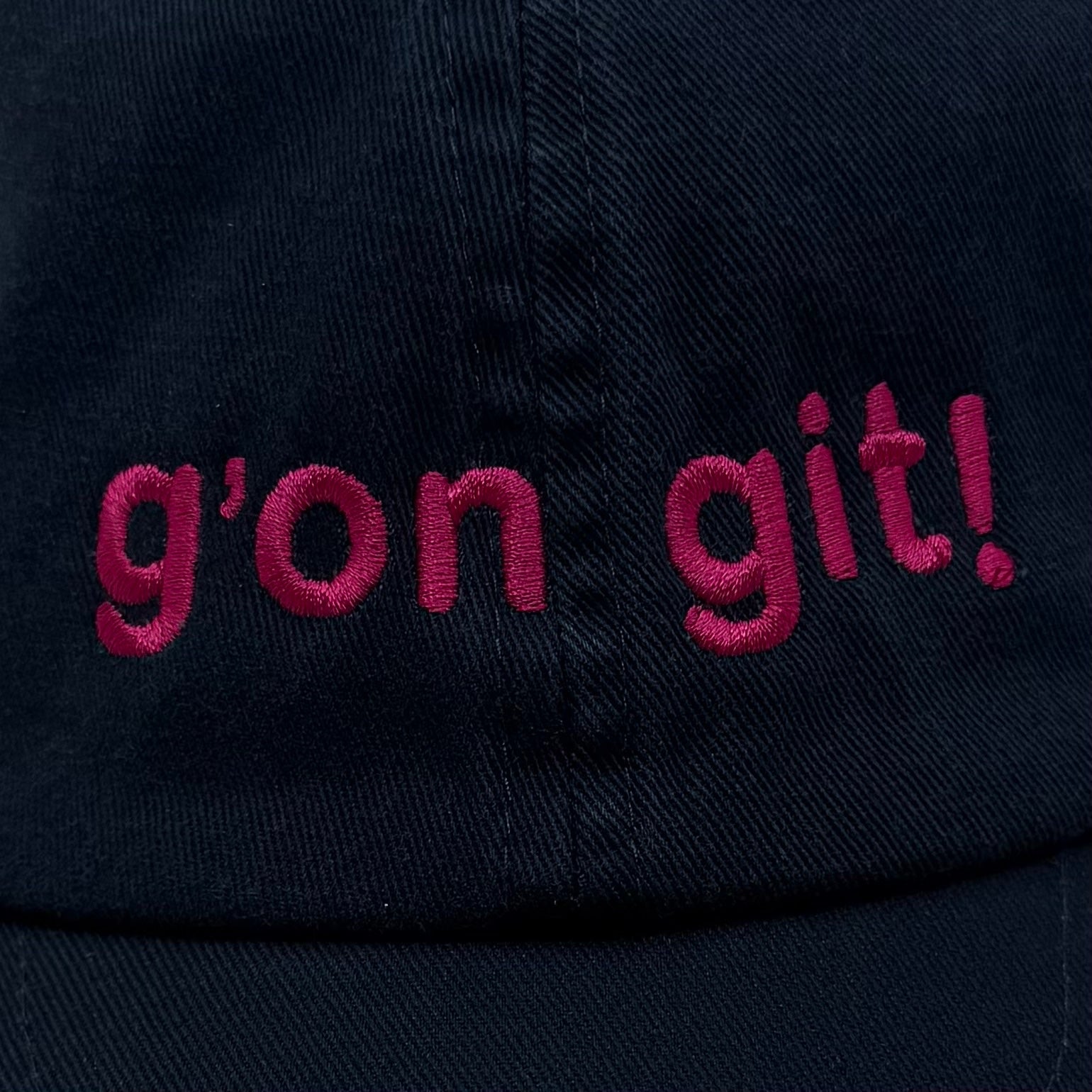Standard Goods Hat - G'on Git - Navy, photo 3 of 4