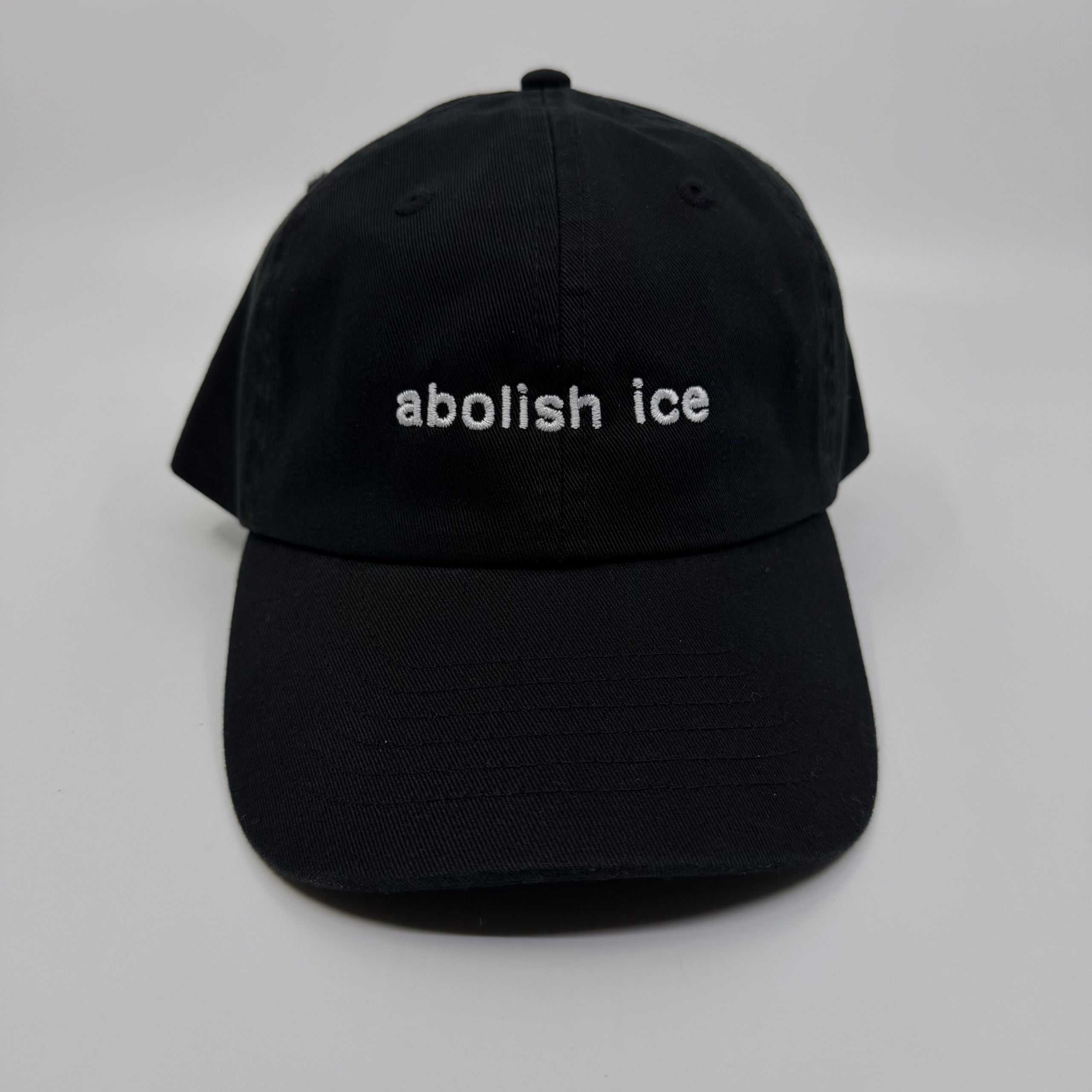 Standard Goods Hat - Abolish Ice - Black, photo 2 of 4