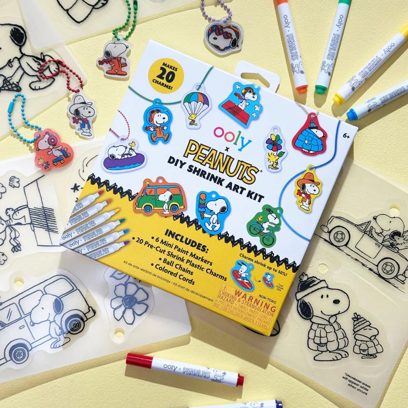 Ooly - Peanuts DIY Shrink Art Kit, photo 1 of 2
