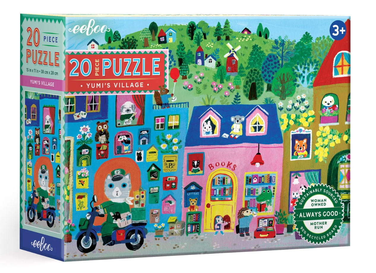Eeboo - Yumi's Village Puzzle
