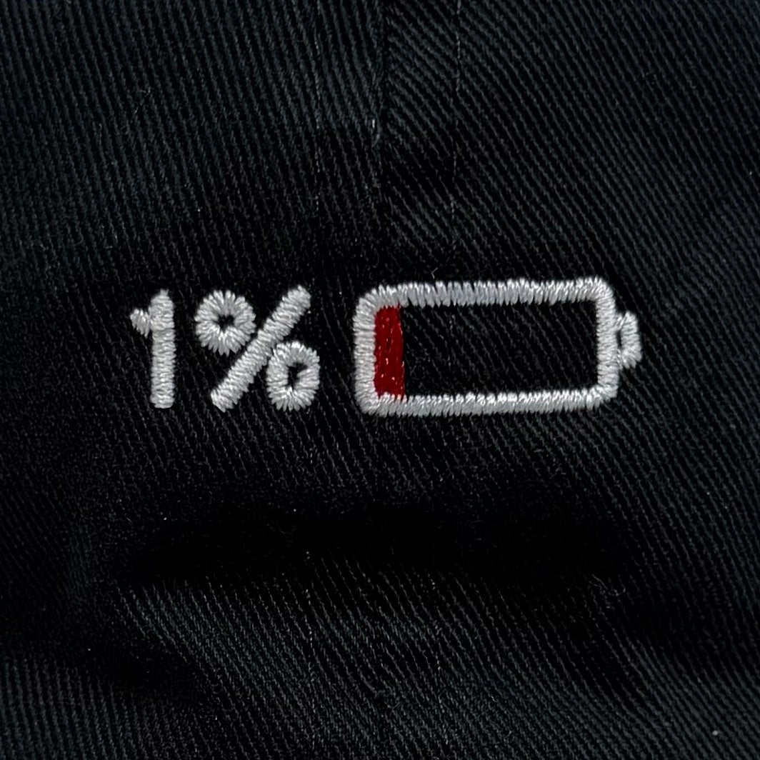 Standard Goods Hat - Low Battery - Black, photo 3 of 4