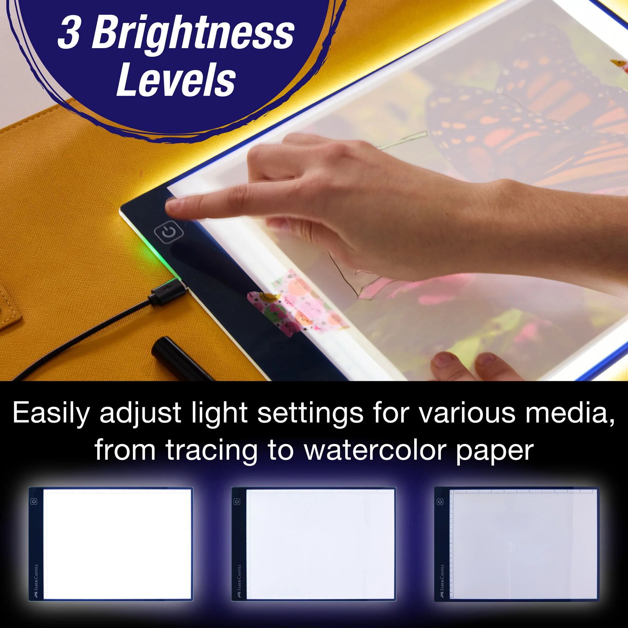 Faber-Castell - 5 LED Light Tracing Board, photo 5 of 5