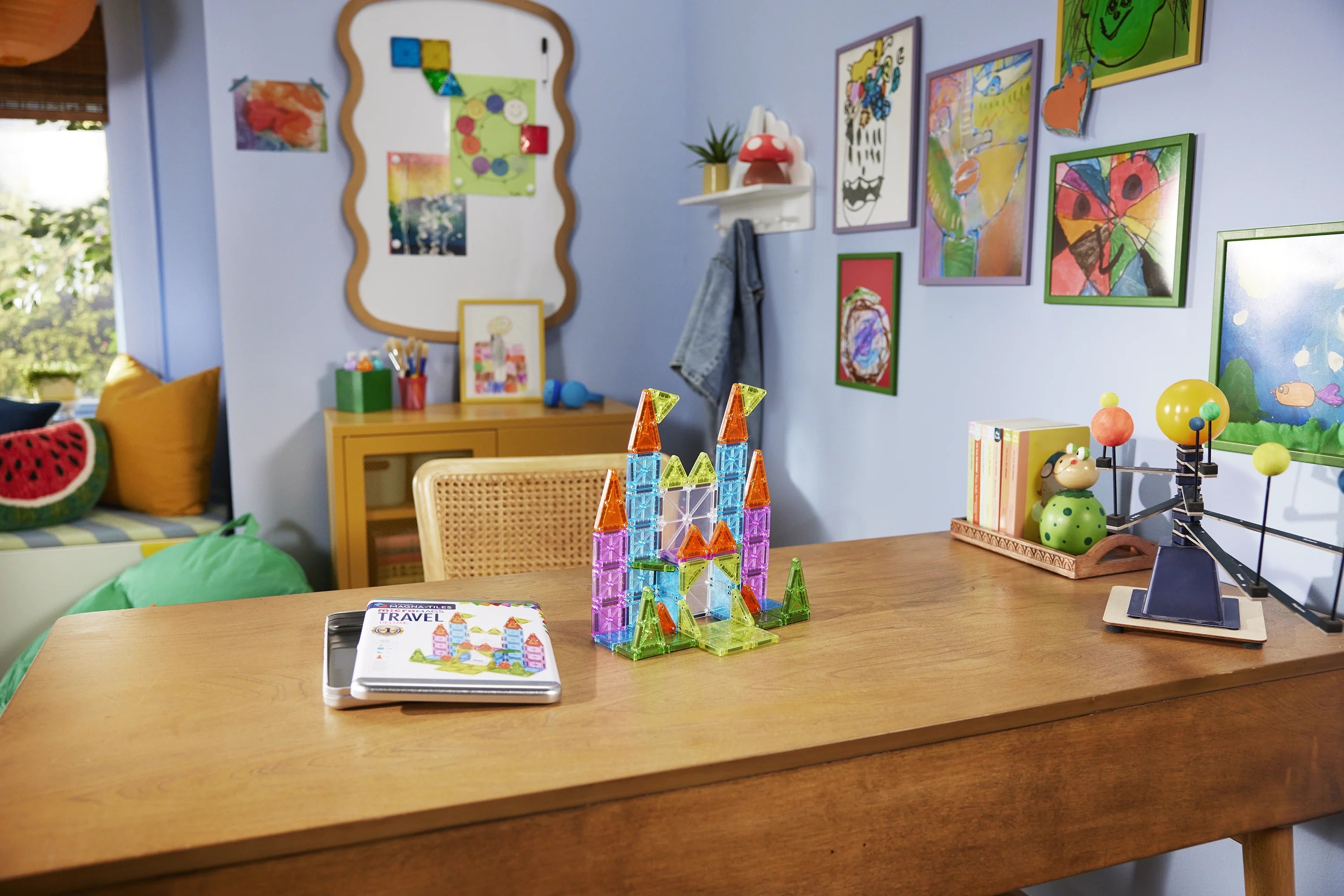 Magna-Tiles - Deluxe Travel Set - Magnetic Construction Set, photo 3 of 5