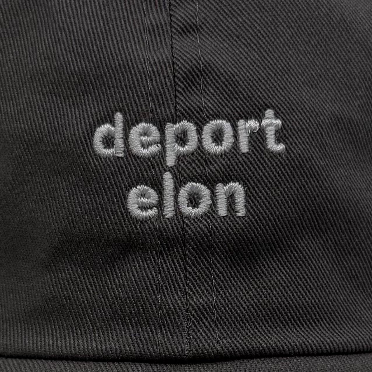 Standard Goods Hat - Deport Elon - Charcoal, photo 3 of 4