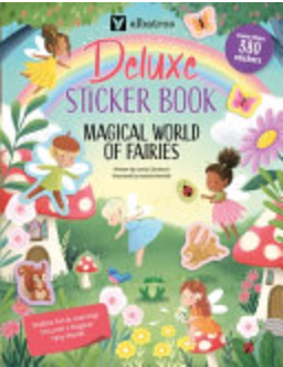 Ingram - Deluxe Sticker Book - Magic World Of Faires