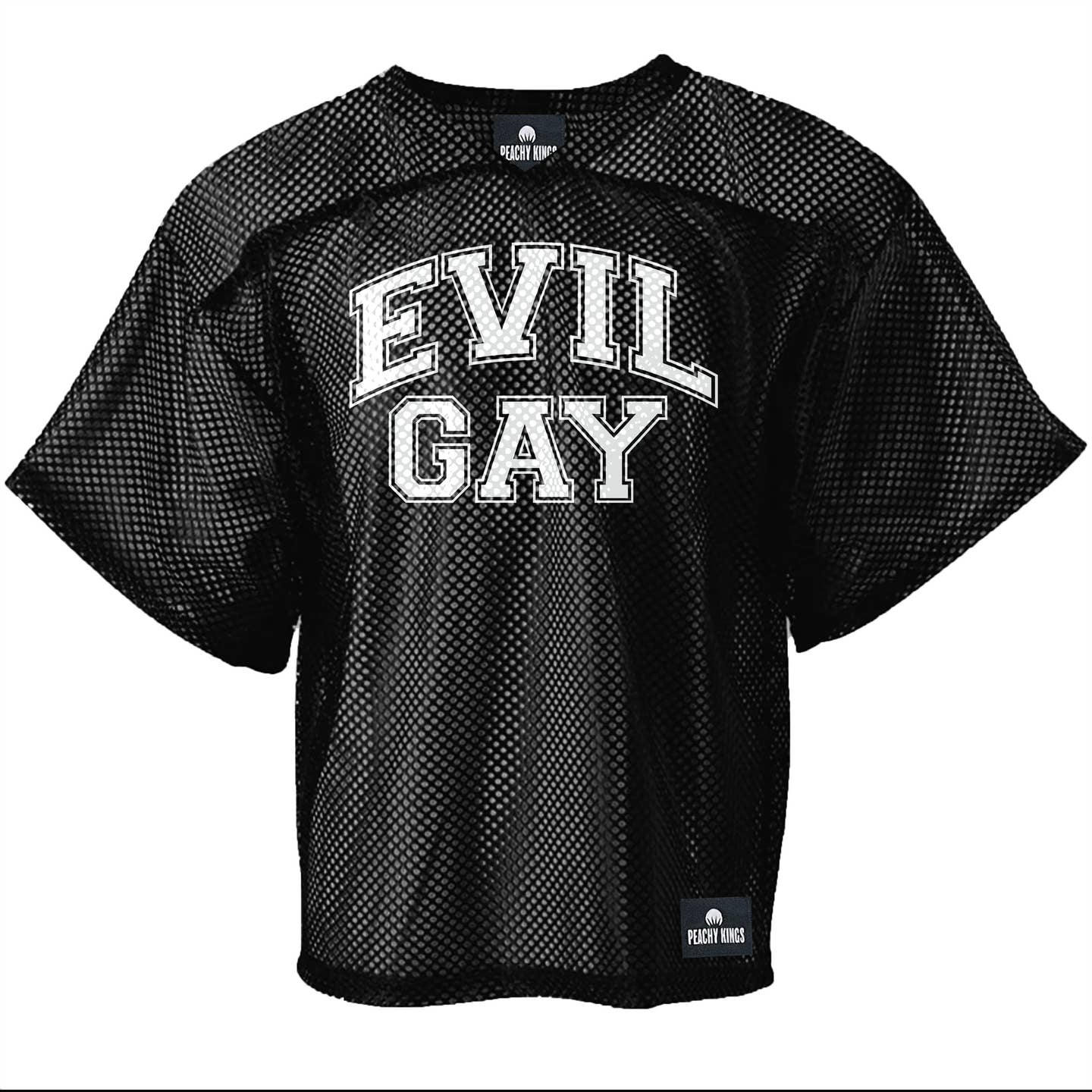 Peachy Kings - Evil Gay Mesh Football Jersey, photo 1 of 4