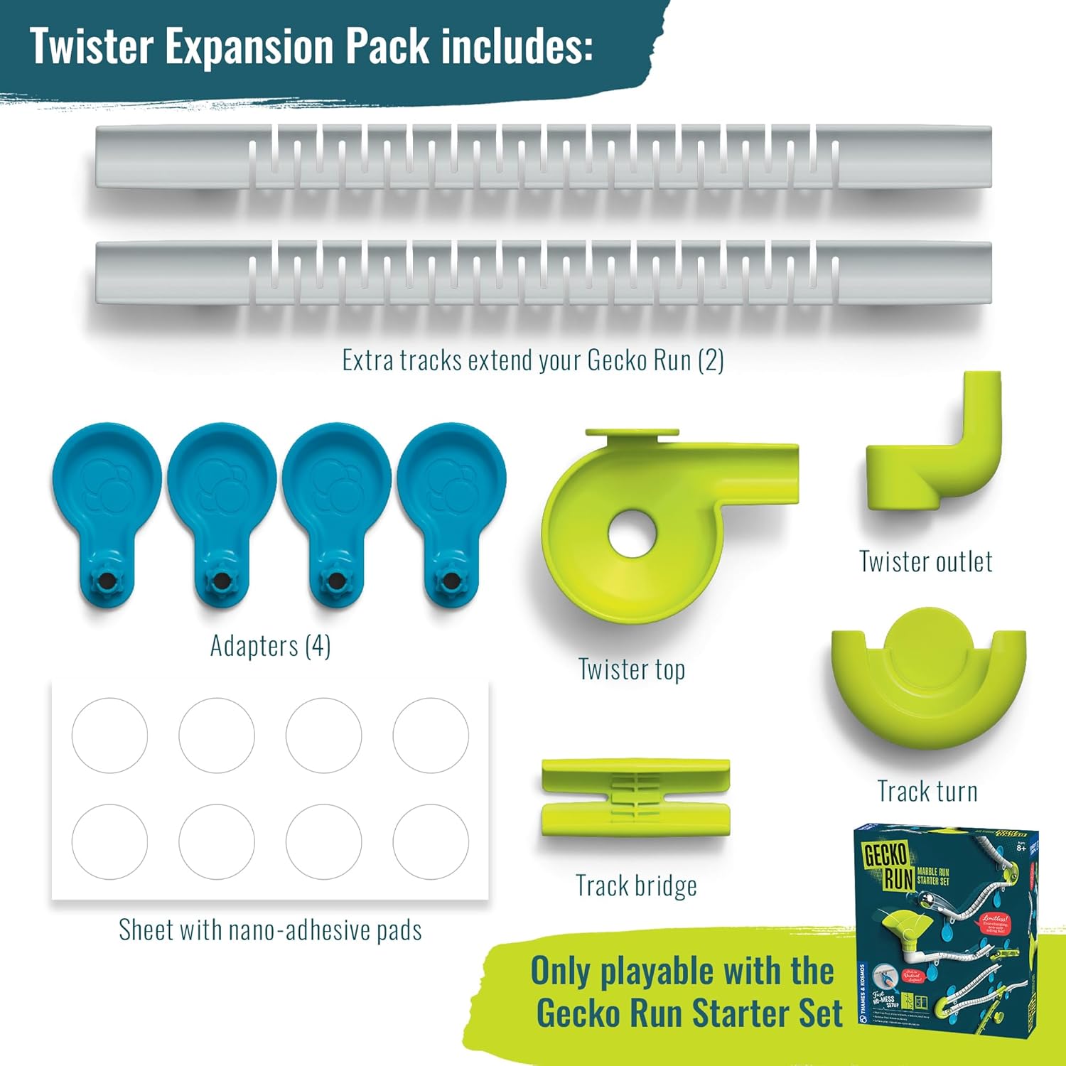 Thames & Kosmos - Gecko Run: Twister Expansion, photo 4 of 6