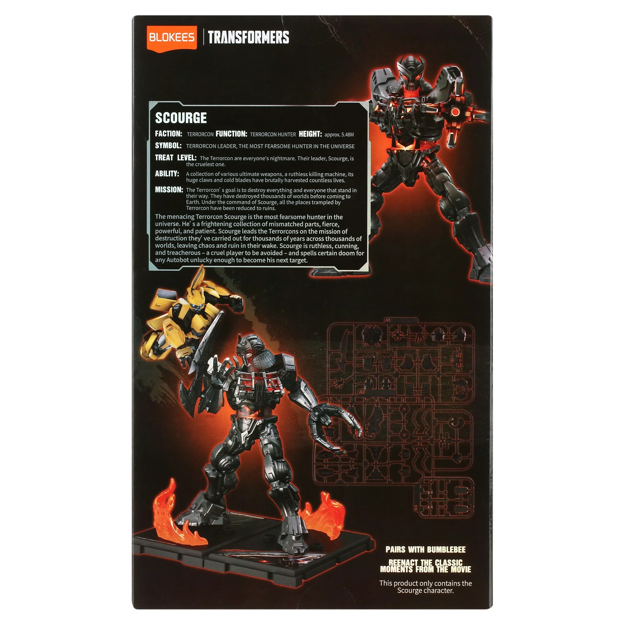 Blokees - Scourge - Transformers Classic Class Model Kit, photo 3 of 3