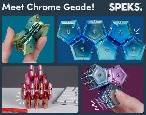 Speks Geode - Pentagons 12-Piece Set, photo 2 of 6