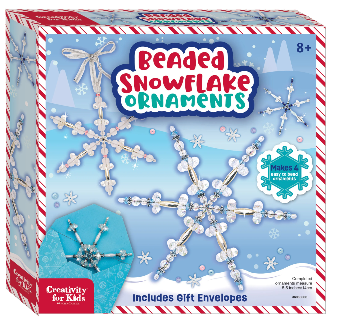 Faber-Castell - Holiday Beaded Snowflake Ornaments