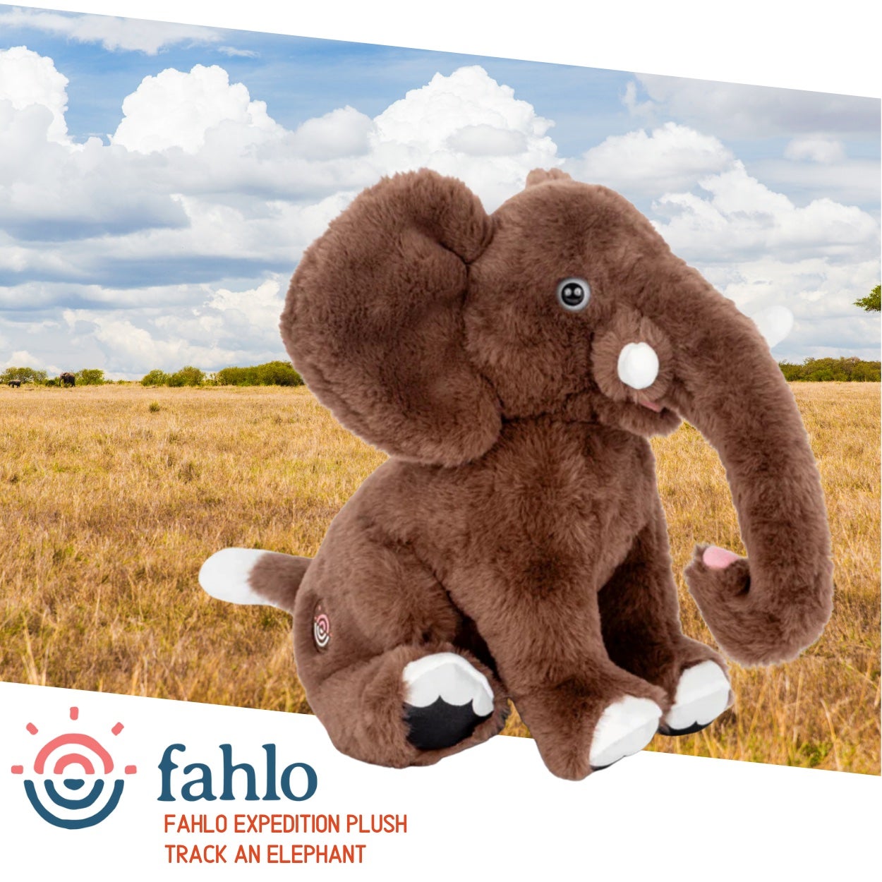 Fahlo Plush - Elephant - The Expedition