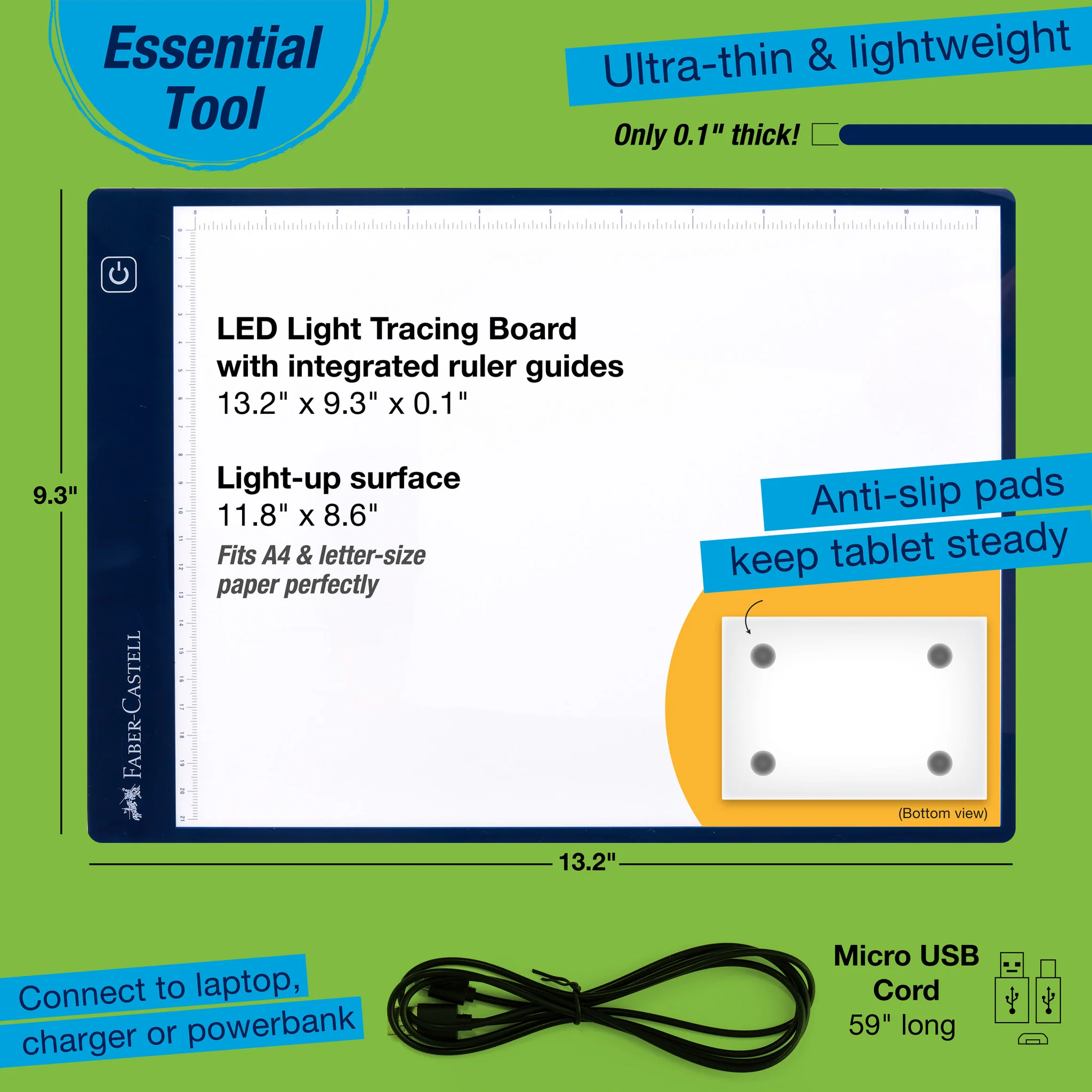 Faber-Castell - 5 LED Light Tracing Board, photo 3 of 5
