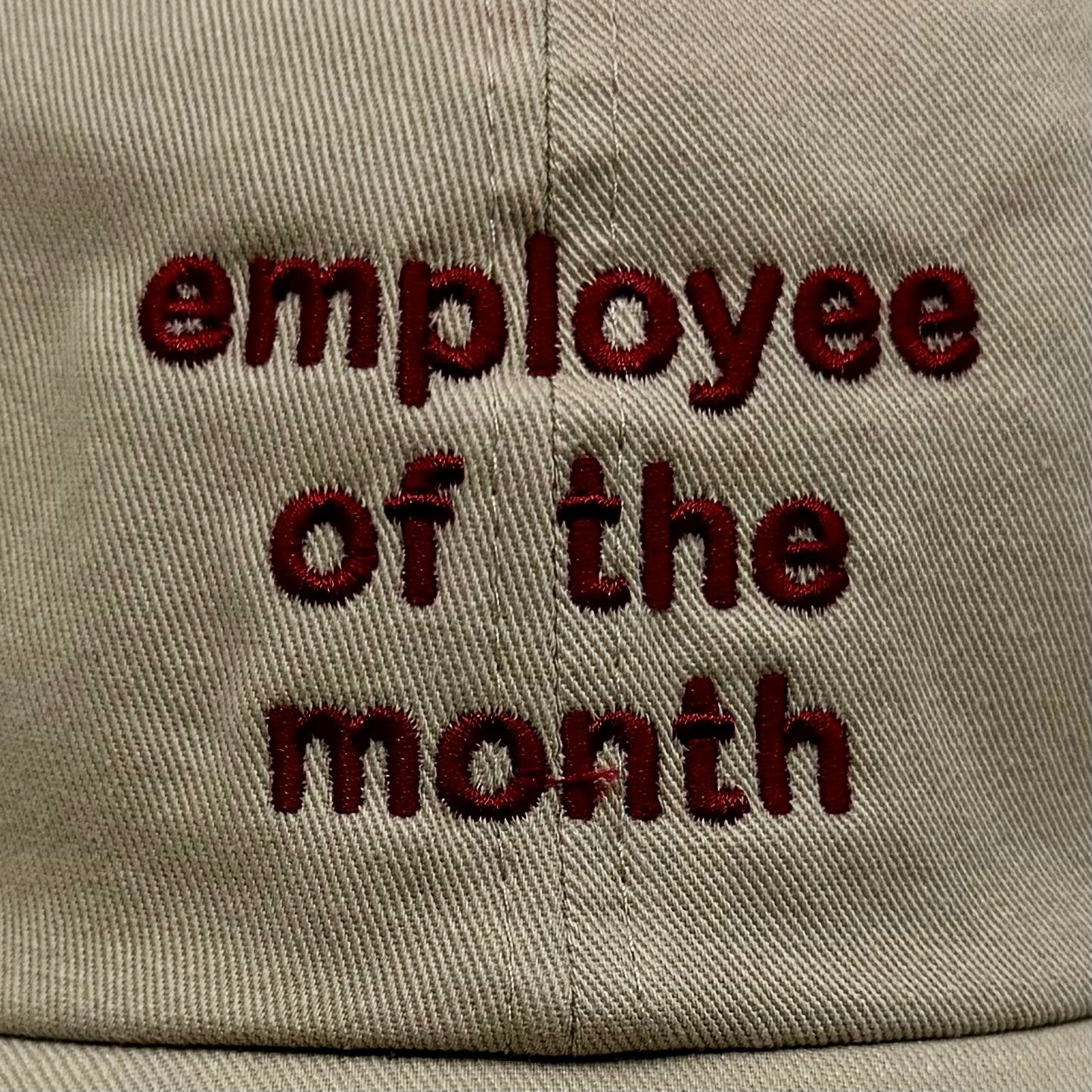 Standard Goods Hat - Employee of the Month - Stone, photo 3 of 4