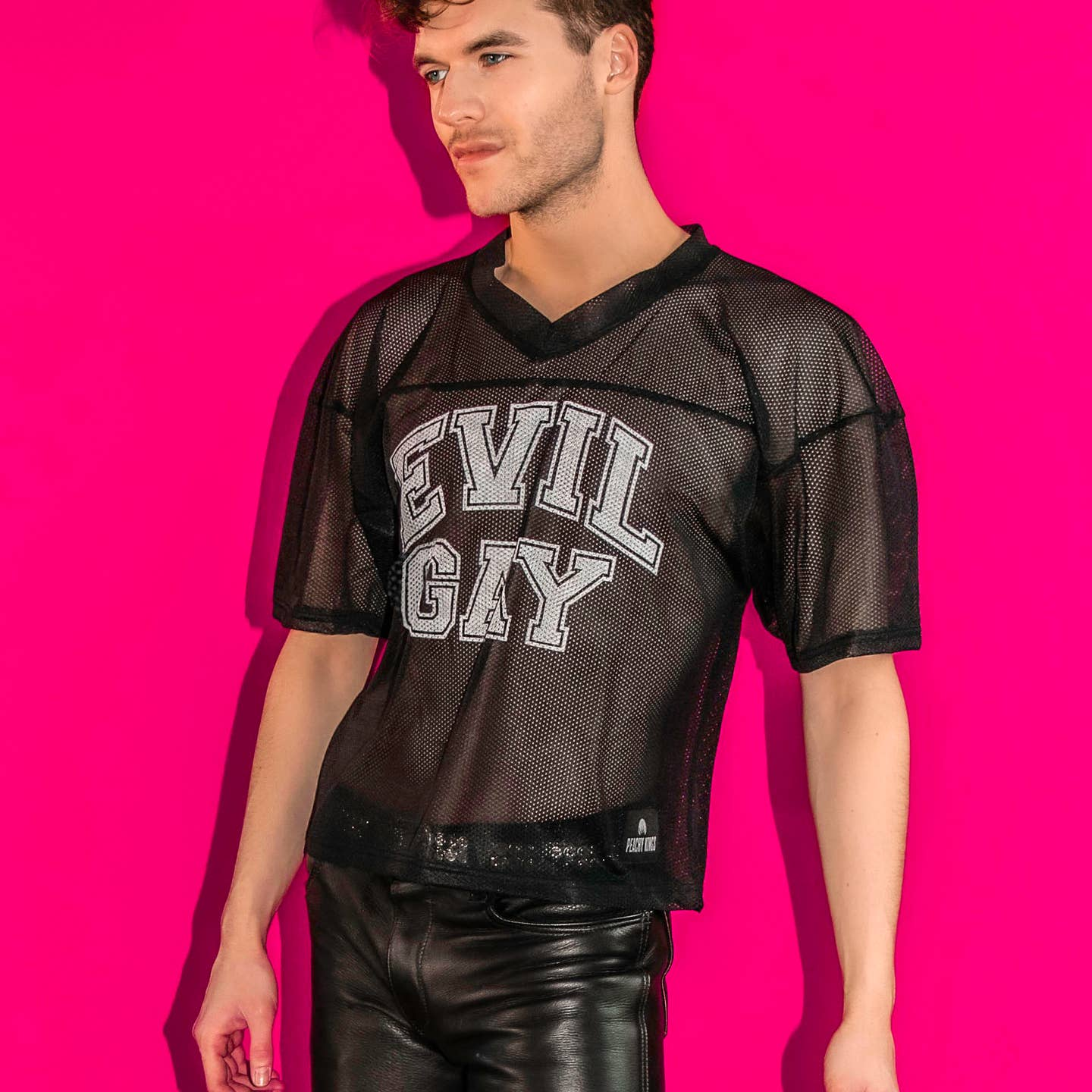 Peachy Kings - Evil Gay Mesh Football Jersey, photo 3 of 4