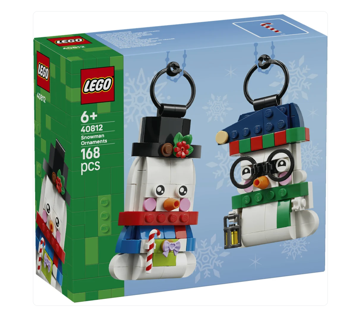 Lego - Snowman Ornaments