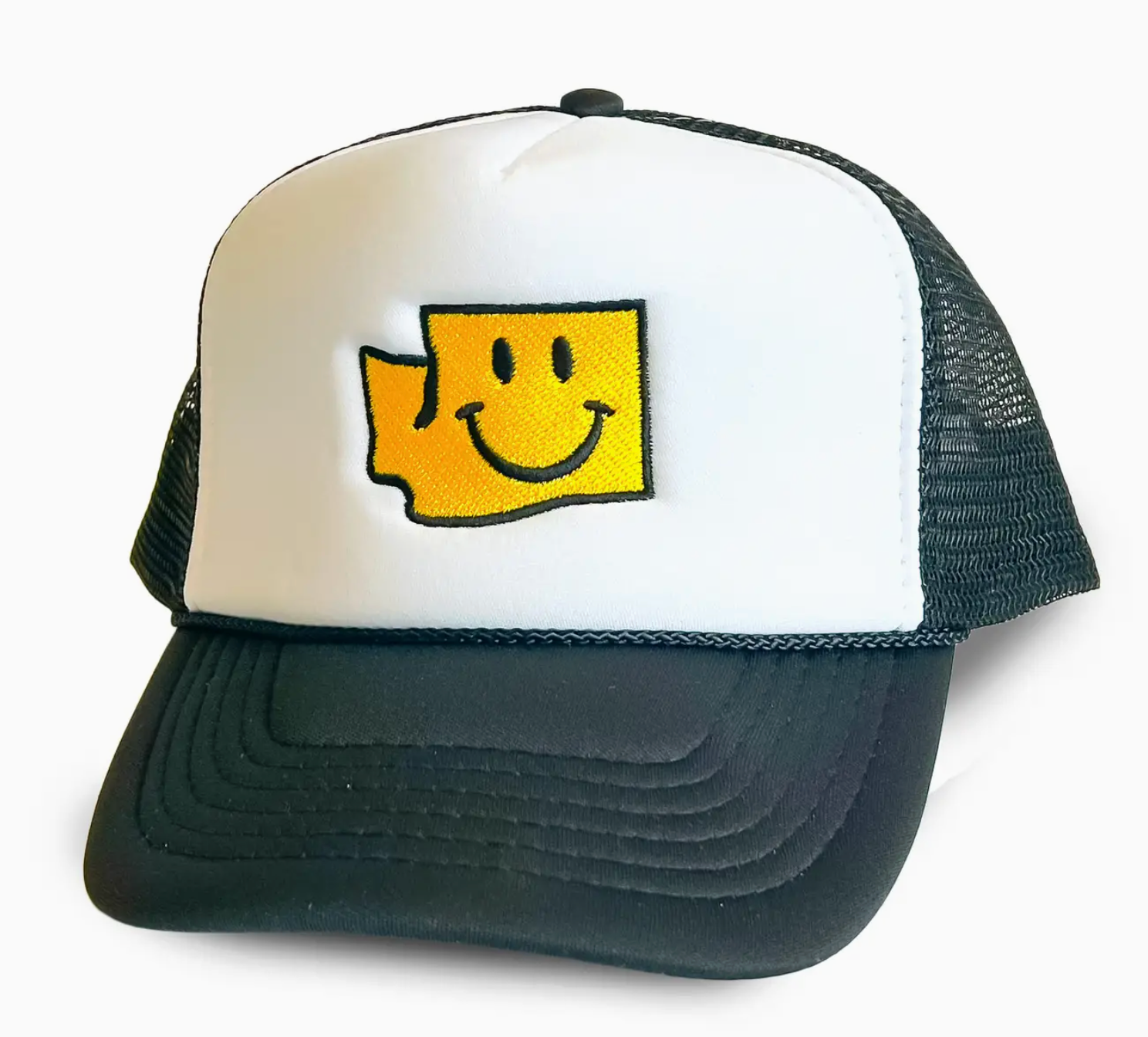 Viaduct - Washington Smiley Face Kids Trucker Hat