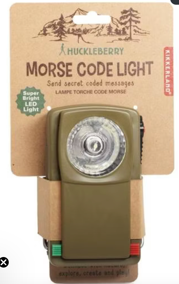 Kikkerland - Huckleberry Morse Code Light