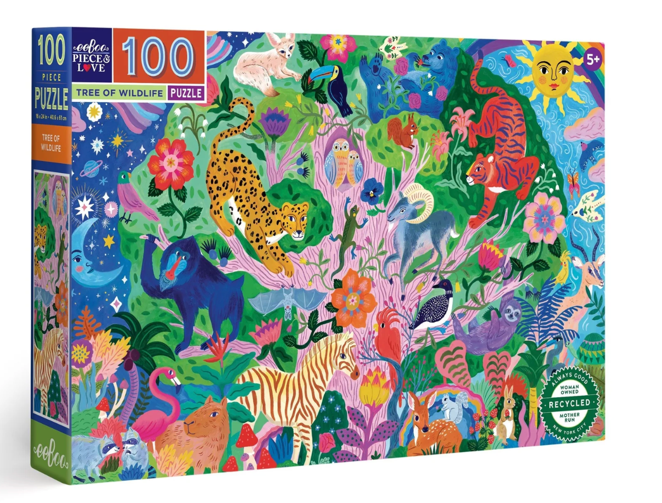 Eeboo - Tree Of Wildlife Puzzle