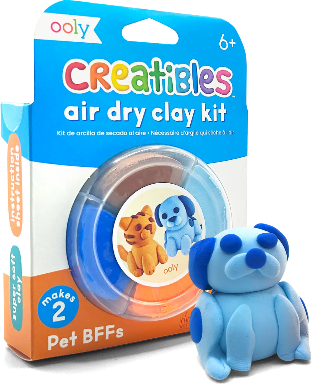 Ooly - Creatibles: Air Dry Clay BFFs Kit - Pet Pals, photo 1 of 3