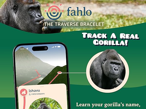 Fahlo Bracelet - Gorilla - The Traverse, photo 1 of 4