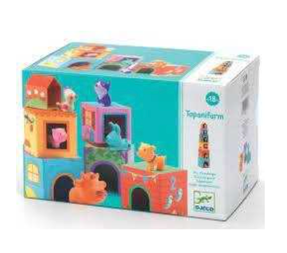 Djeco - Blocks&Towers Topanifarm