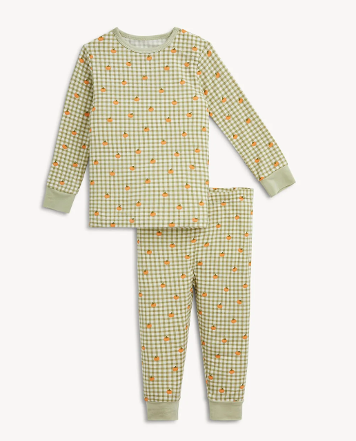 Magnetic Me - PJ Set - Pumpkin Plaid