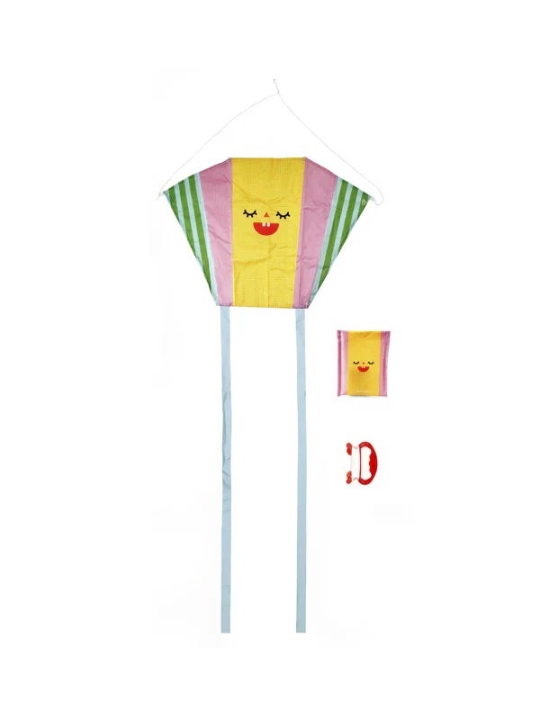 Kikkerland - Funny Faces Pocket Kite, photo 5 of 6