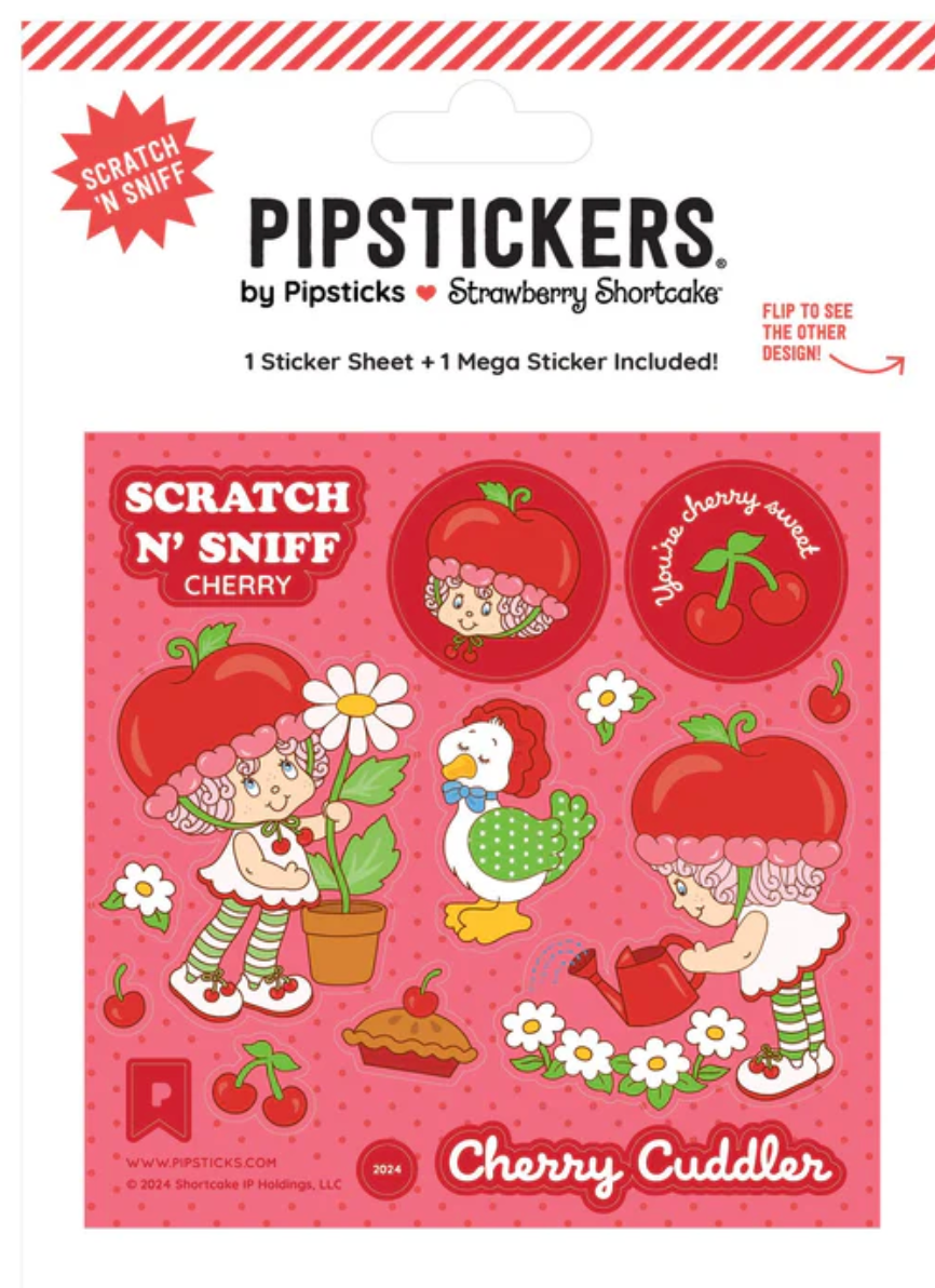 Pipsticks - Cherry Cuddler & Gooseberry Scratch N' Sniff