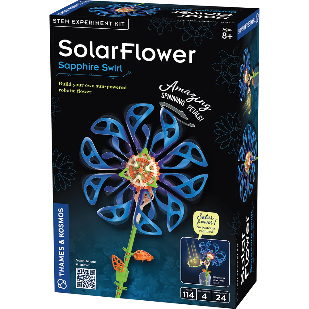 Thames & Kosmos - SolarFlower - Sapphire Swirl, photo 1 of 2