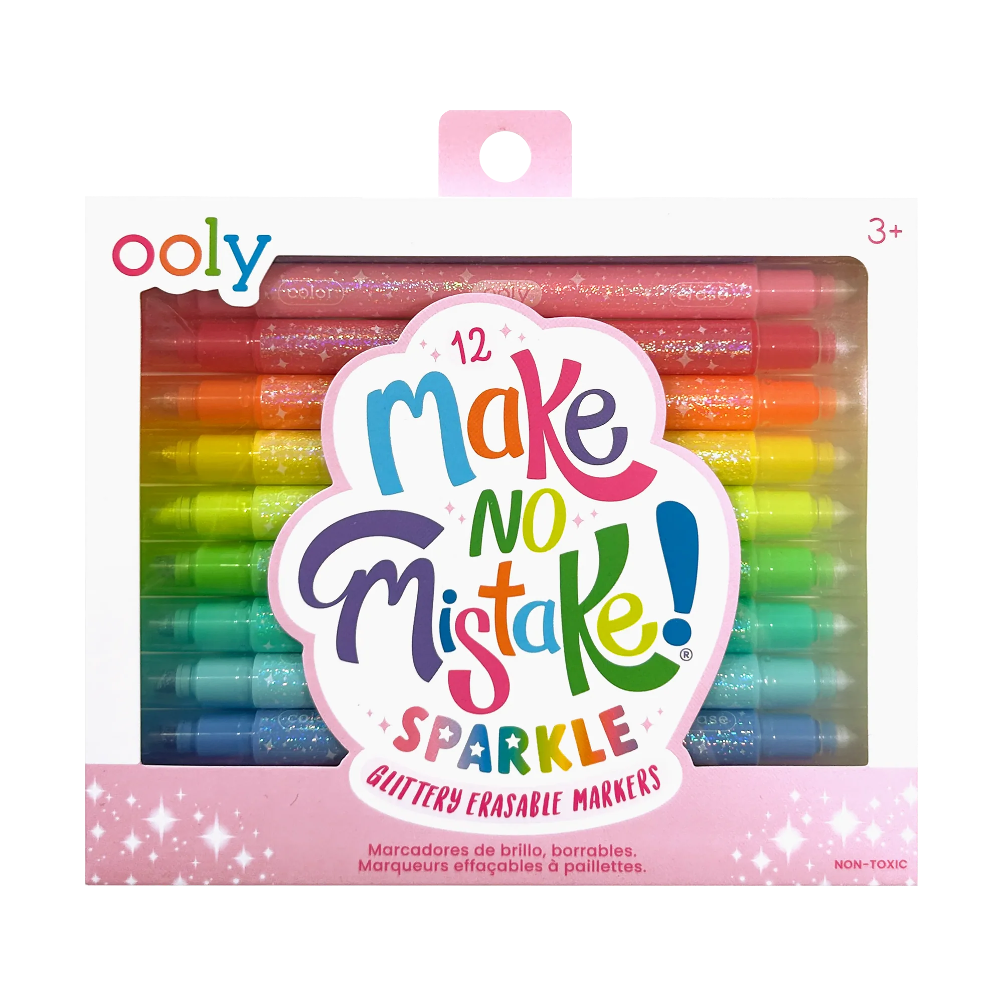 Ooly - Make No Mistake! Sparkle Glittery Erasable Markers, photo 1 of 3
