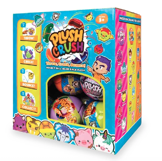 ScentCo - Plush Crush Surprise Pack Bouncy Balls W/ Puzzle Ball, photo 1 of 2