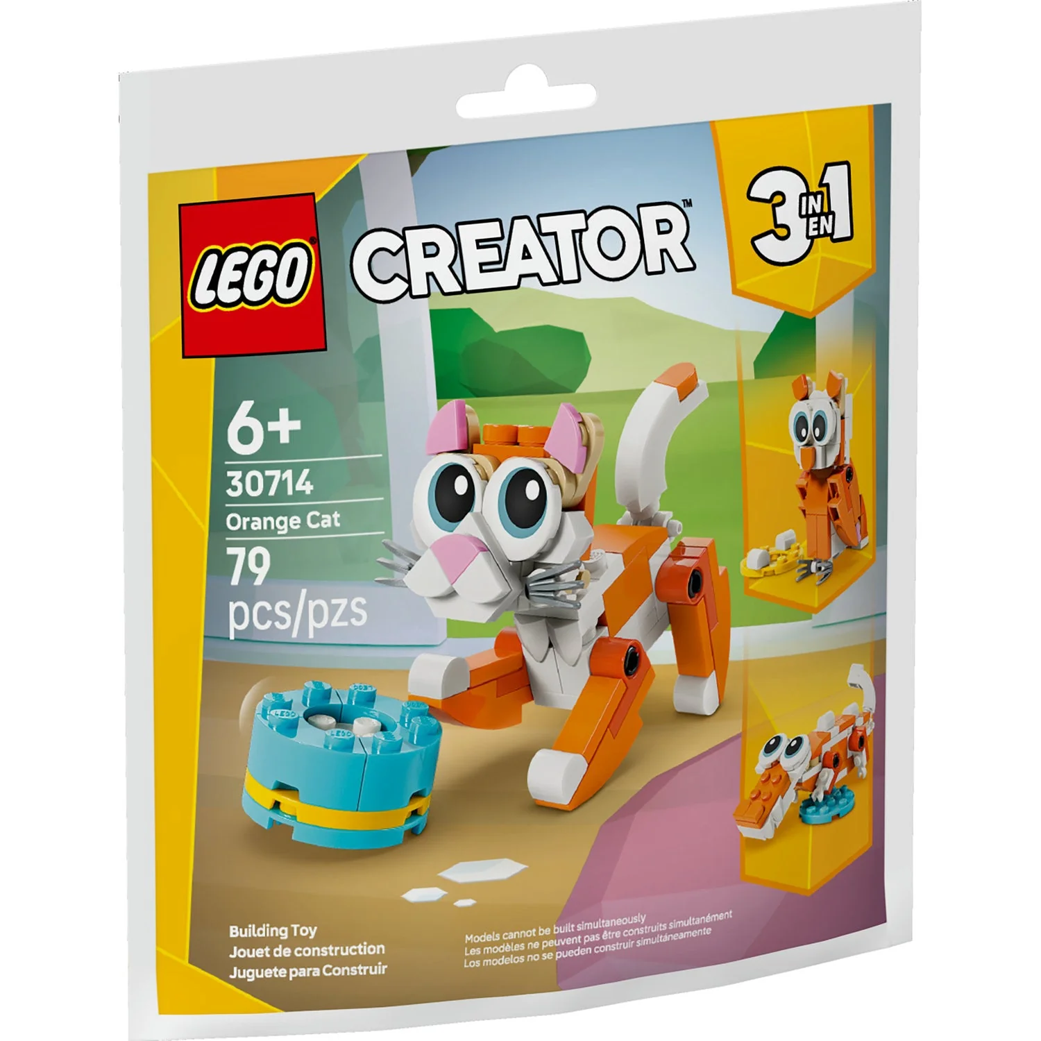 Lego - Creator: Orange Cat Bag