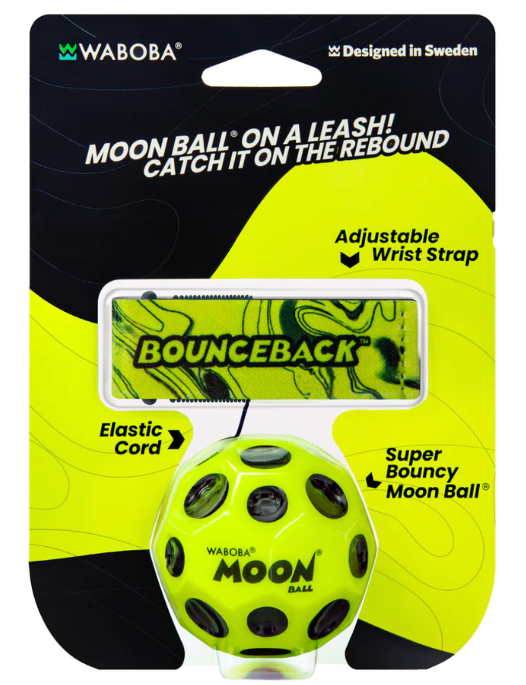 Waboba - Bounceback Moonball On A Leash, photo 2 of 2