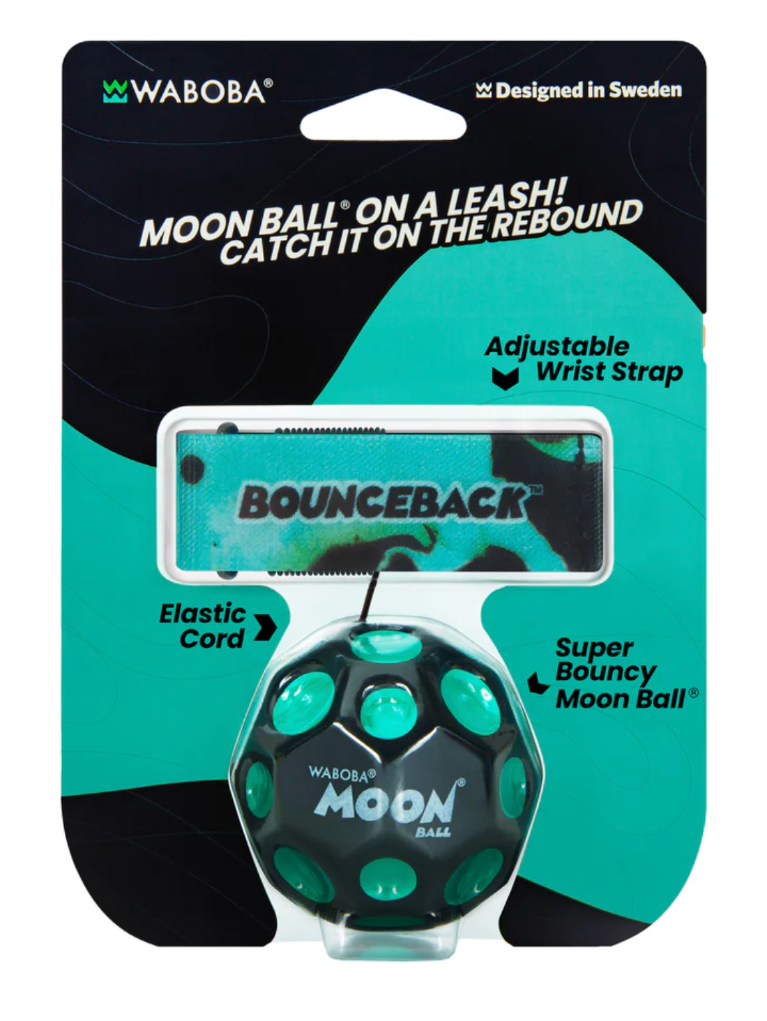 Waboba - Bounceback Moonball On A Leash, photo 1 of 2