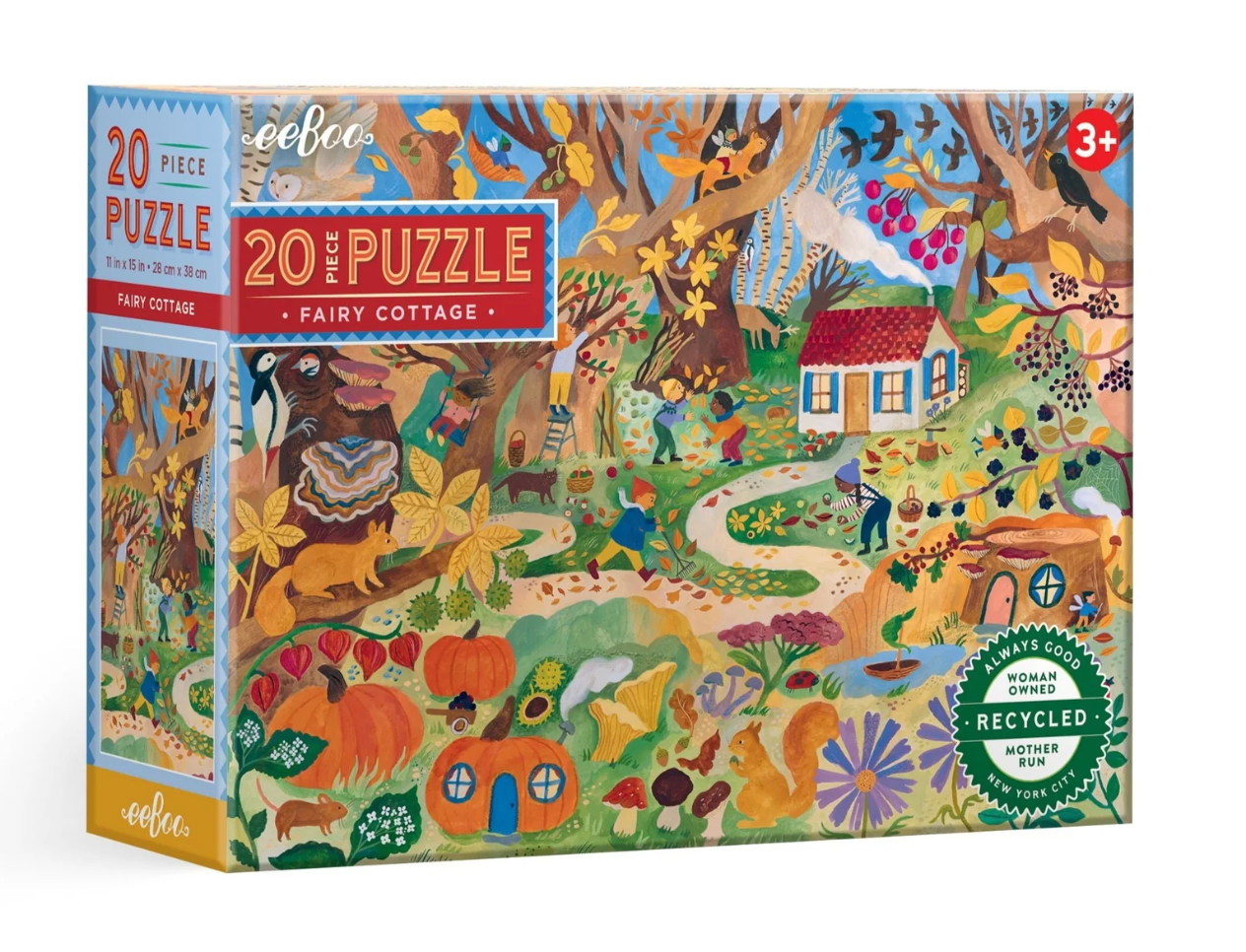 Eeboo - Fairy Cottage Puzzle
