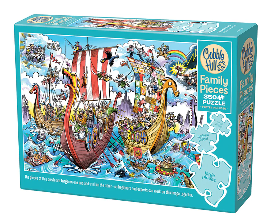 Outset Media - Viking Voyage - 350 Family Puzzle