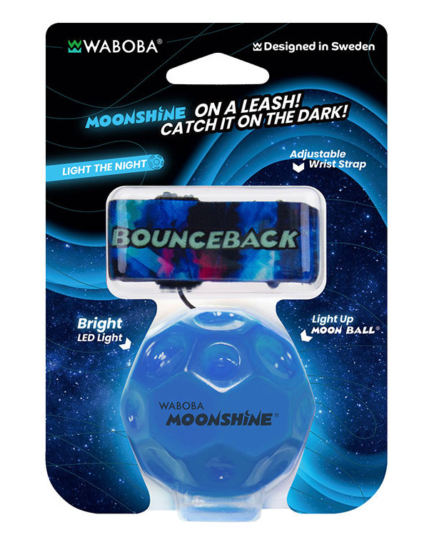 Waboba - Bounceback Moonball On A Leash LED, photo 2 of 2