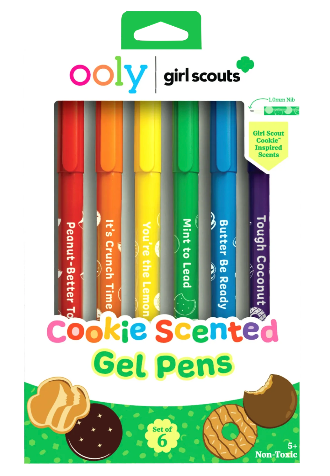 Ooly - Girl Scouts: Cookie Scented Gel Pens