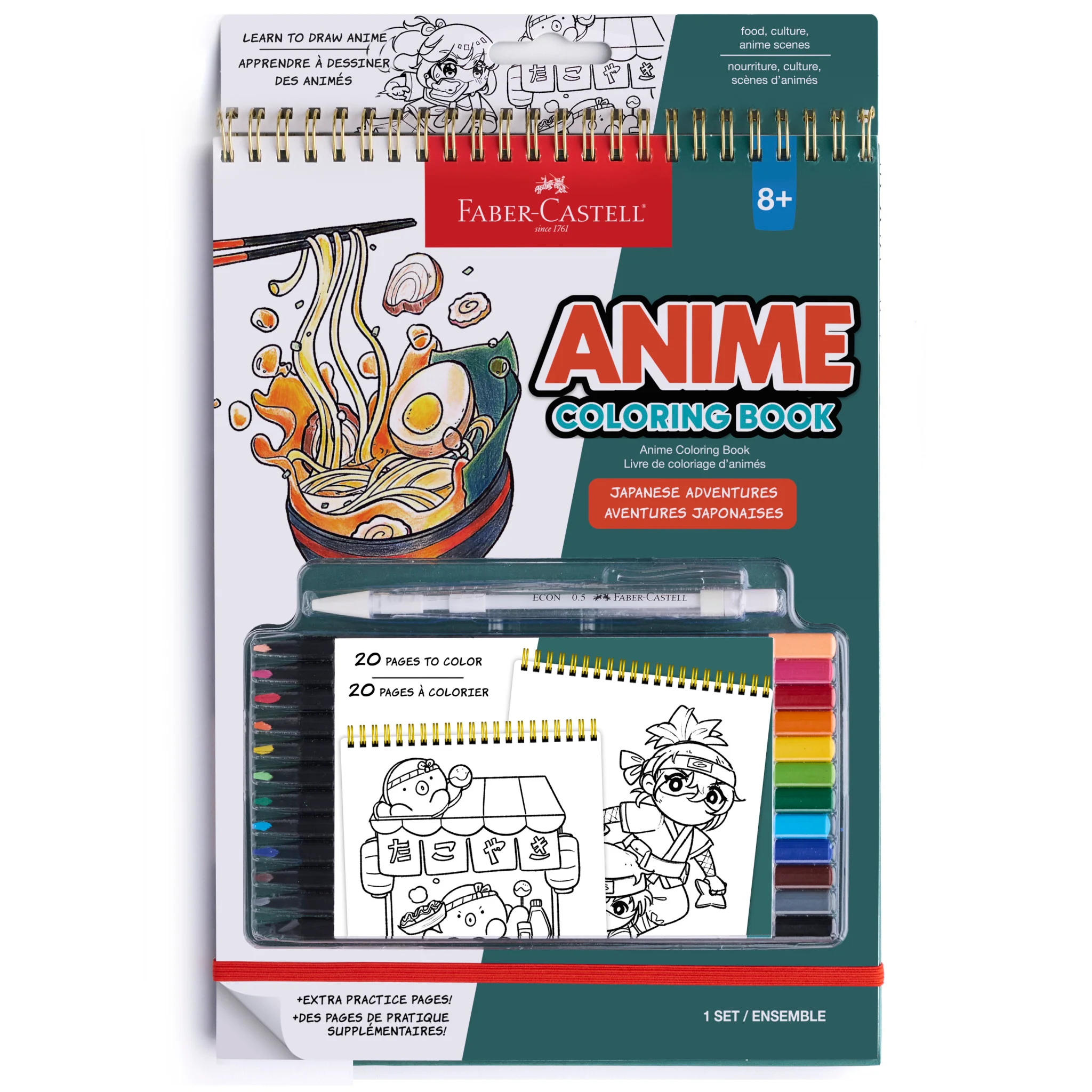 Faber-Castell - Anime Drawing Kit - Japanese Adventures, photo 1 of 2