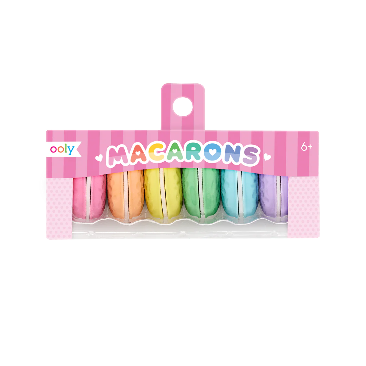 Ooly - Macarons Vanilla-Scented Erasers, photo 1 of 2
