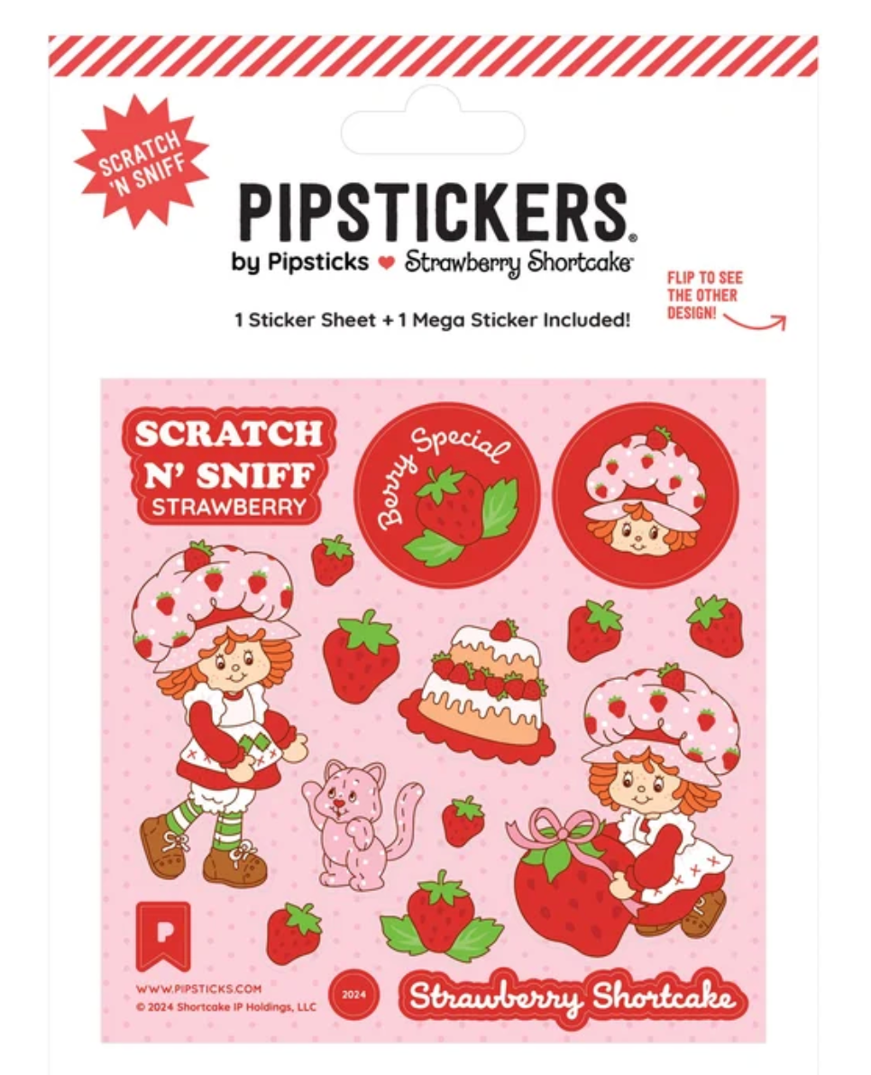Pipsticks - Strawberry Shortcake Scratch N Sniff
