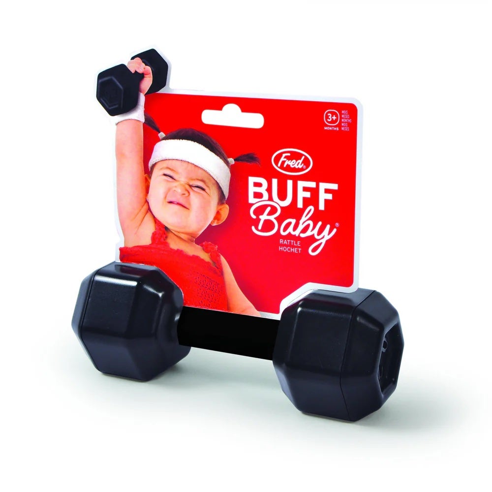 Fred Buff Baby - Dumbbell Rattle, photo 1 of 3