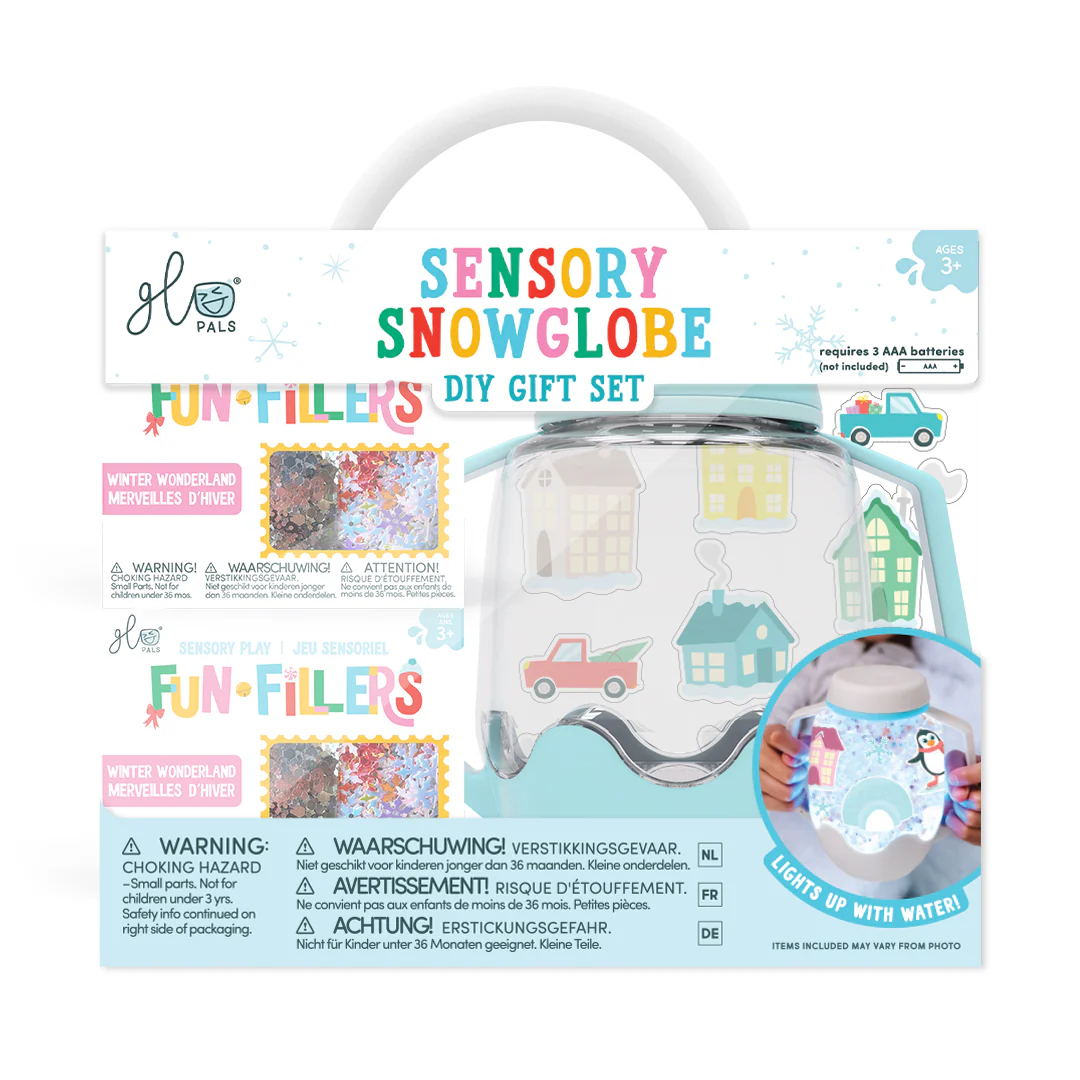 Glo Pals - DIY Sensory Play Jar Snowglobe Set, photo 2 of 4