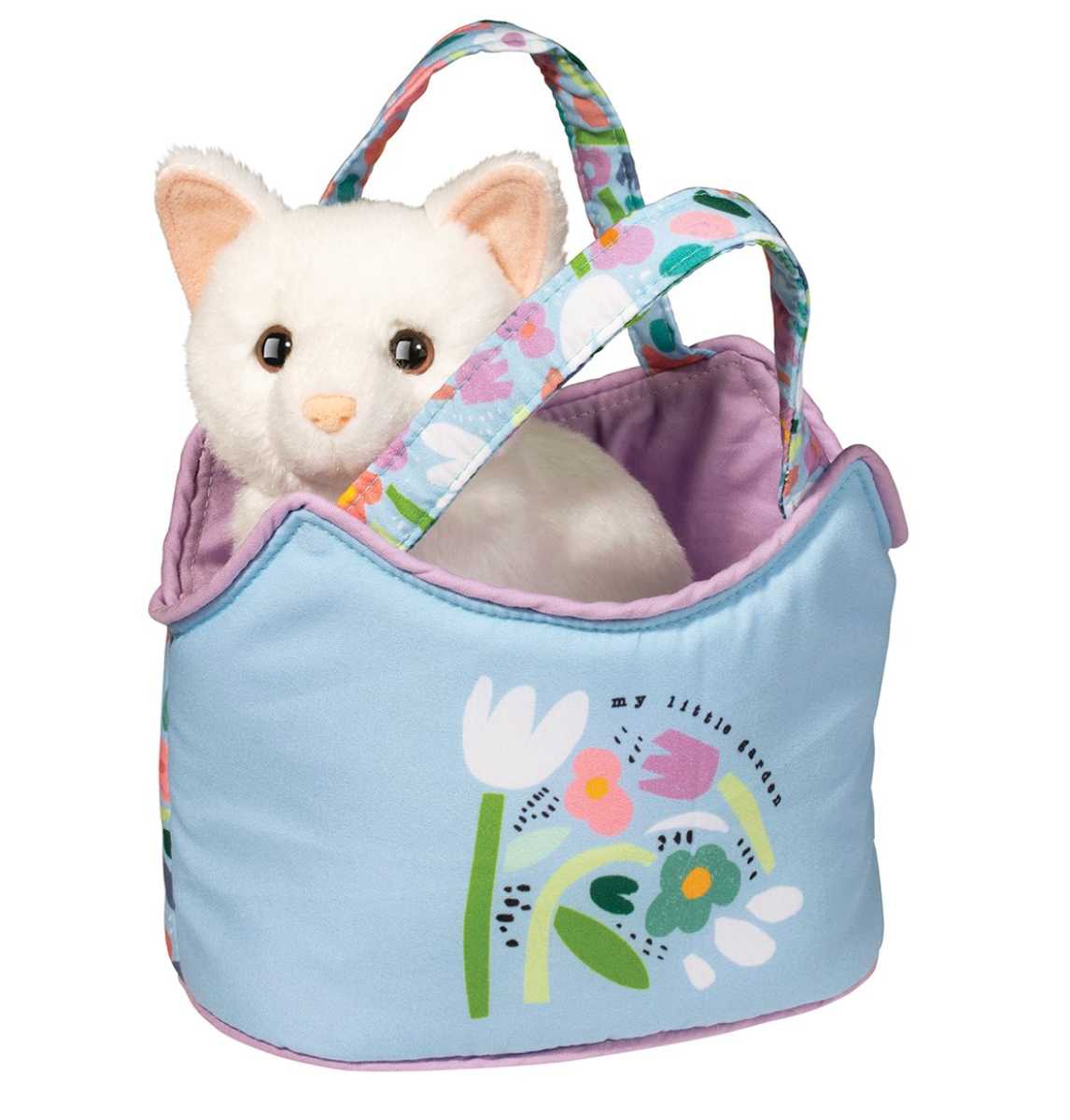 Douglas - My Little Garden Sassy Sak White Cat