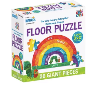 University Games - Hungry Caterpillar 2-sided Floor Puzzle