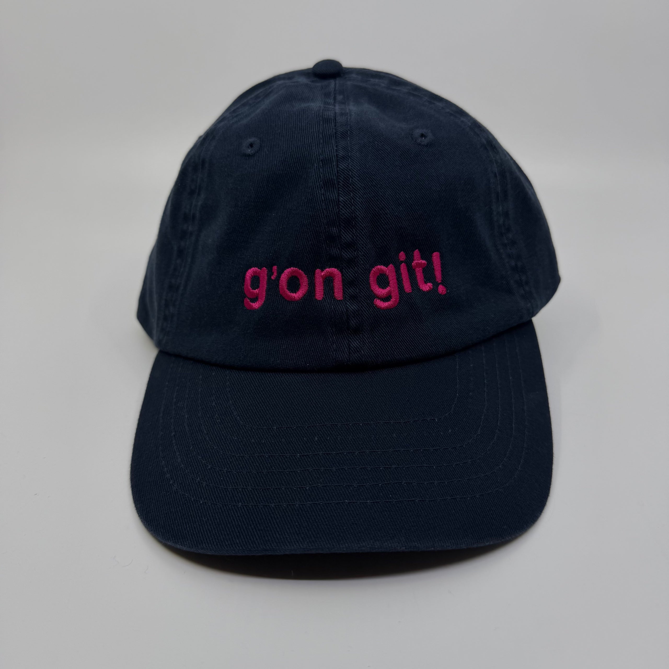 Standard Goods Hat - G'on Git - Navy, photo 2 of 4