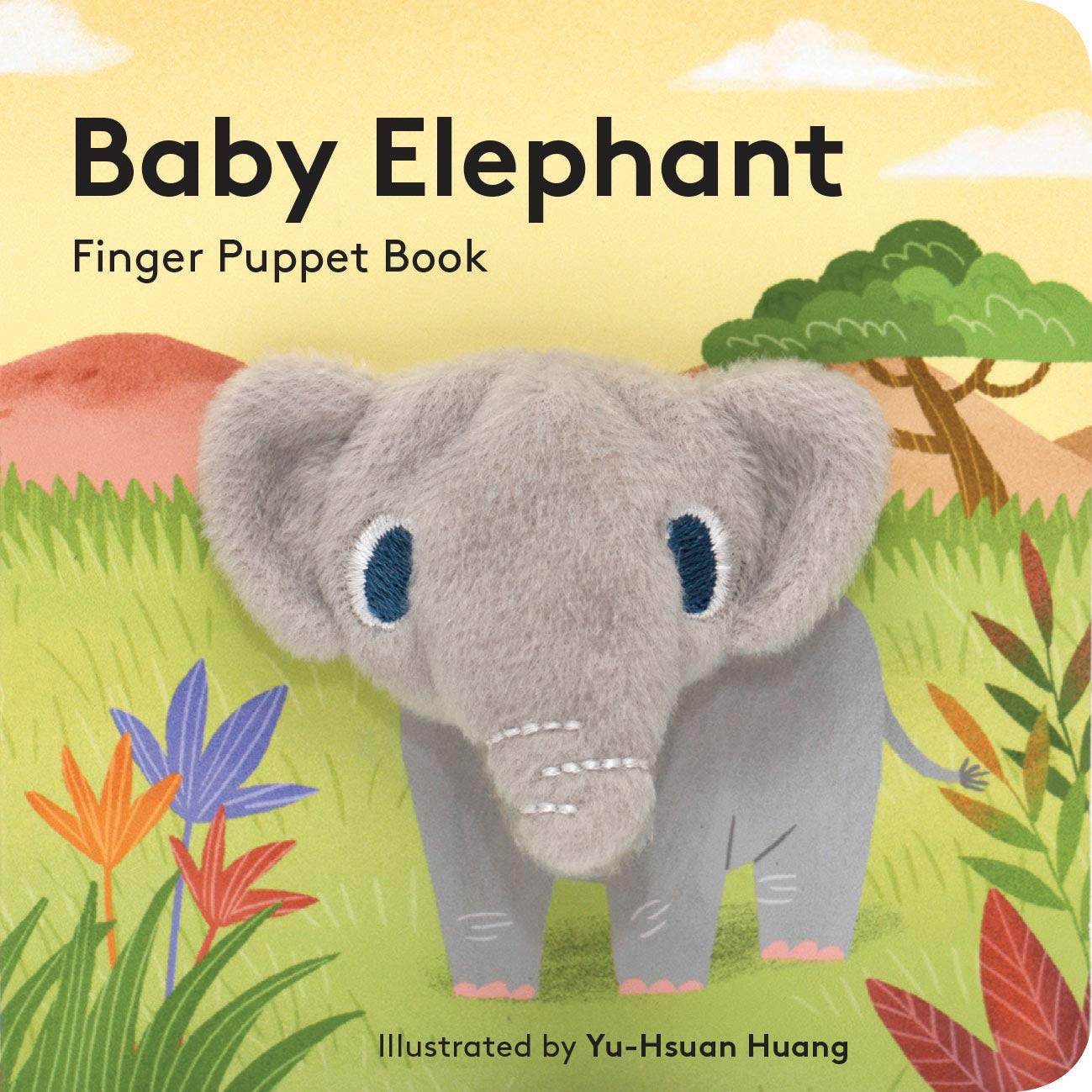 Chronicle - Baby Elephant Finger Puppet Book, photo 1 of 2