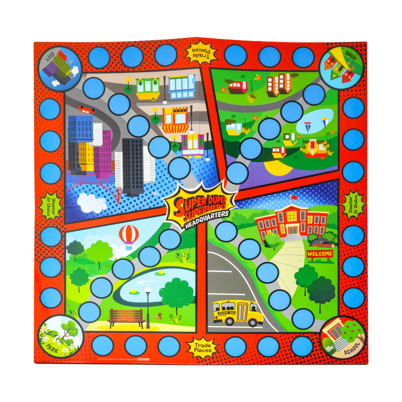 Are You Game - Super Duper Superhero Dress-Up Board Game, photo 4 of 5
