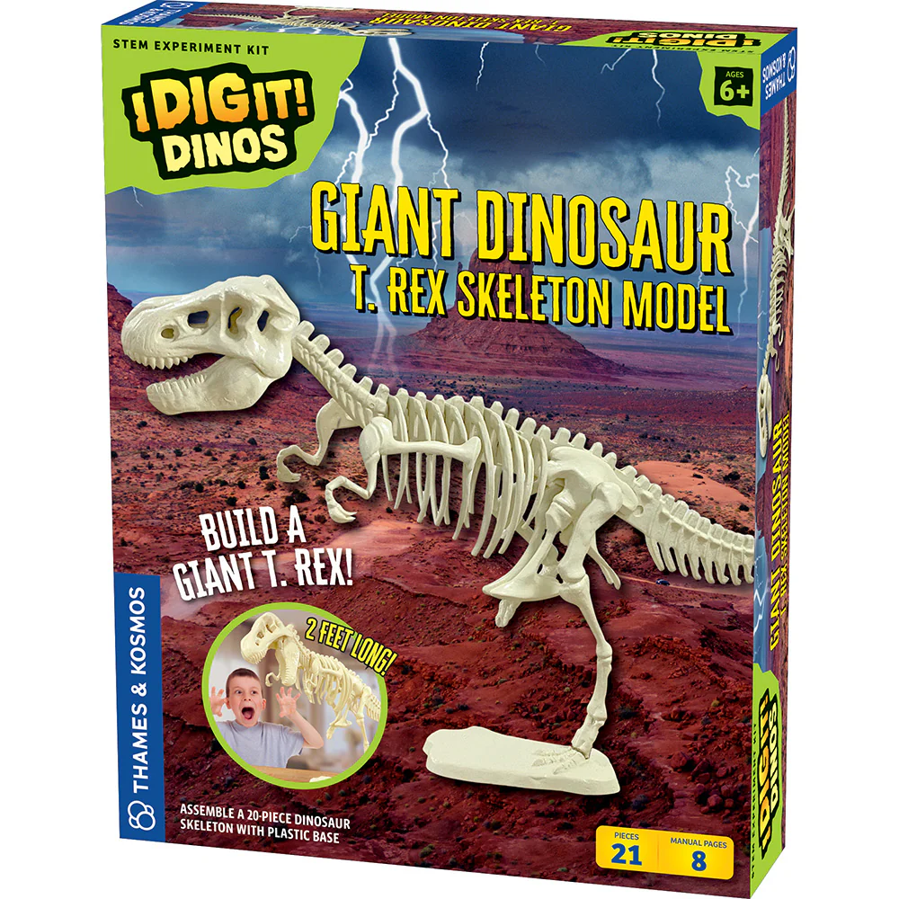 Thames & Kosmos - Giant Dinosaur: T. Rex Skeleton Model, photo 1 of 2