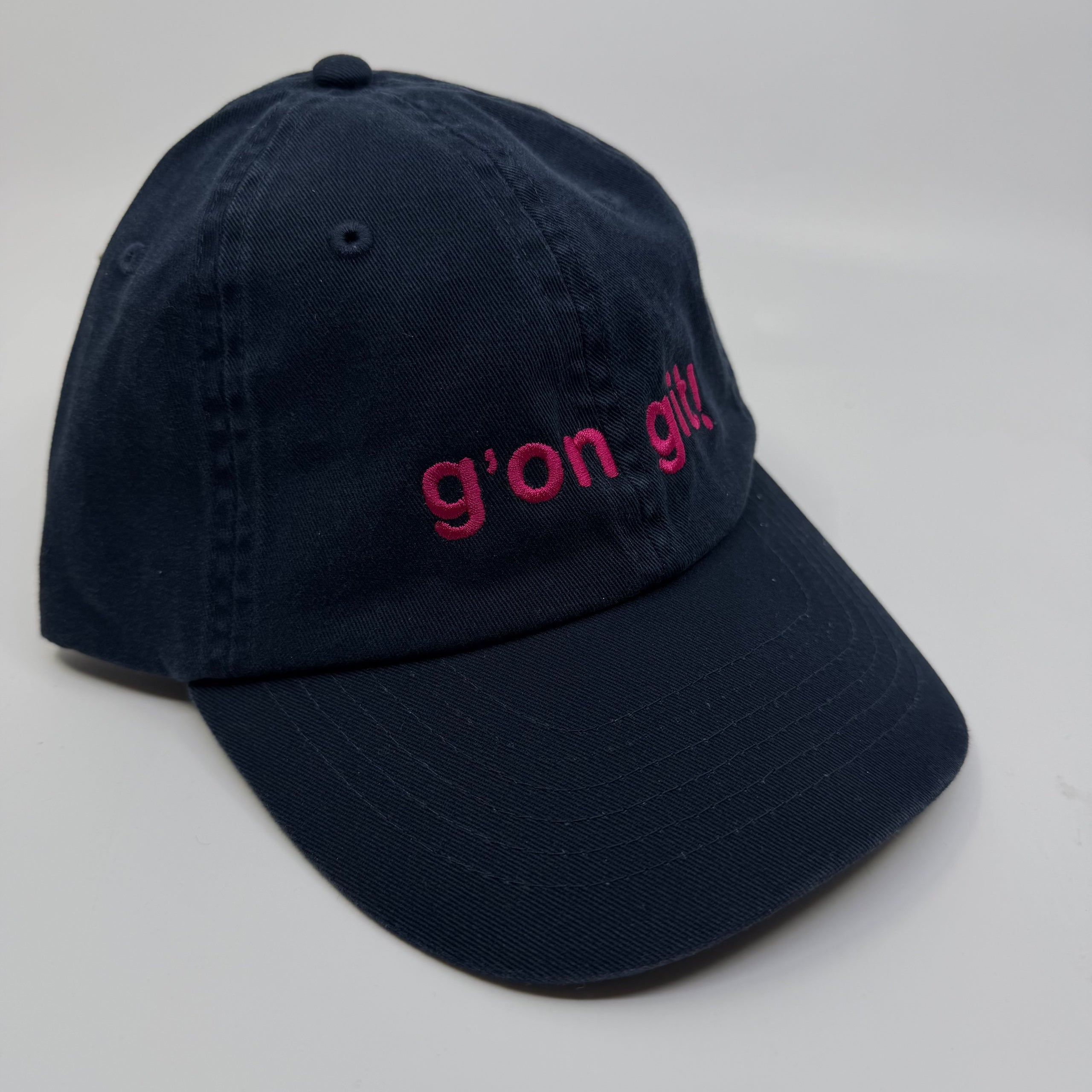 Standard Goods Hat - G'on Git - Navy, photo 1 of 4